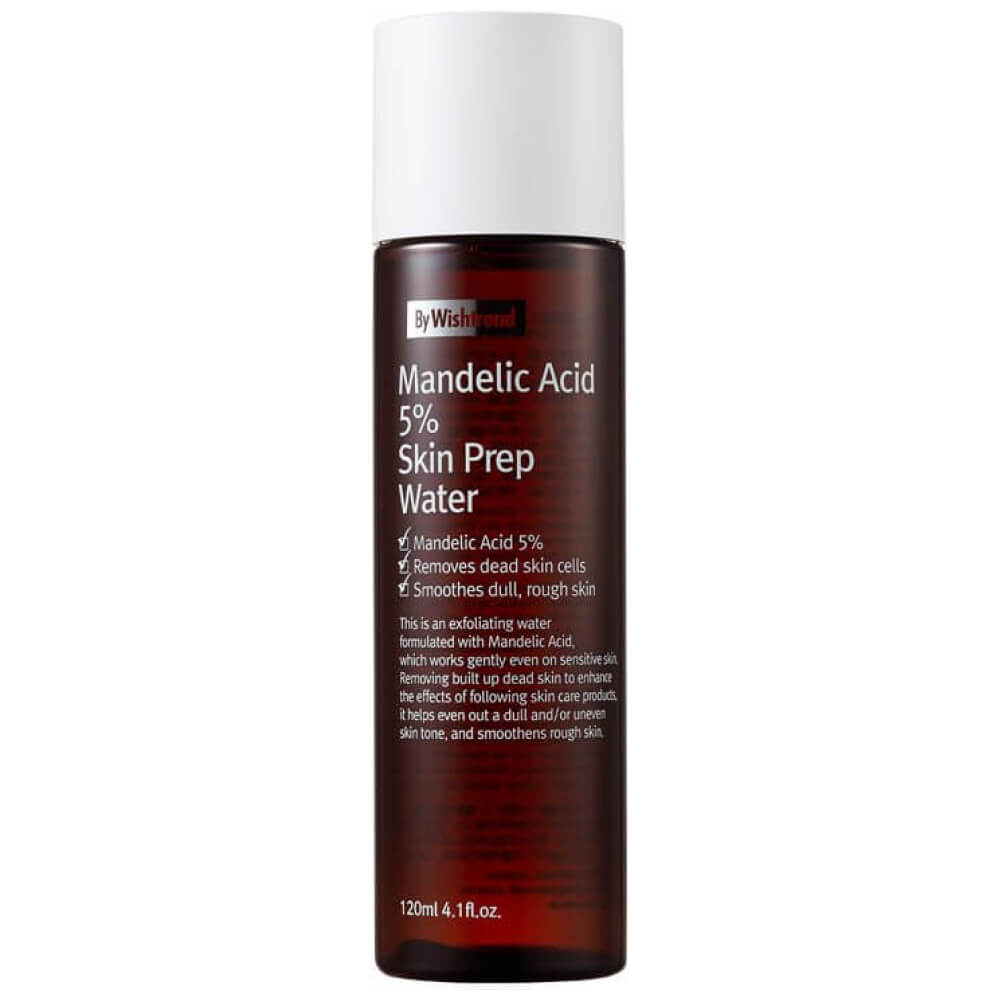Мягкий тоник-эксфолиант с миндальной кислотой By Wishtrend Mandelic Acid 5% Prep Water, 120 мл